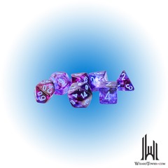 NEBULA 7-DIE SET MEGA-HEDRAL NOCTURNAL/BLUE LUMINARY